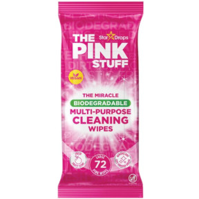 Влажные салфетки для уборки The Pink Stuff Multi-Purpose Cleaning Wipes, 72 шт 